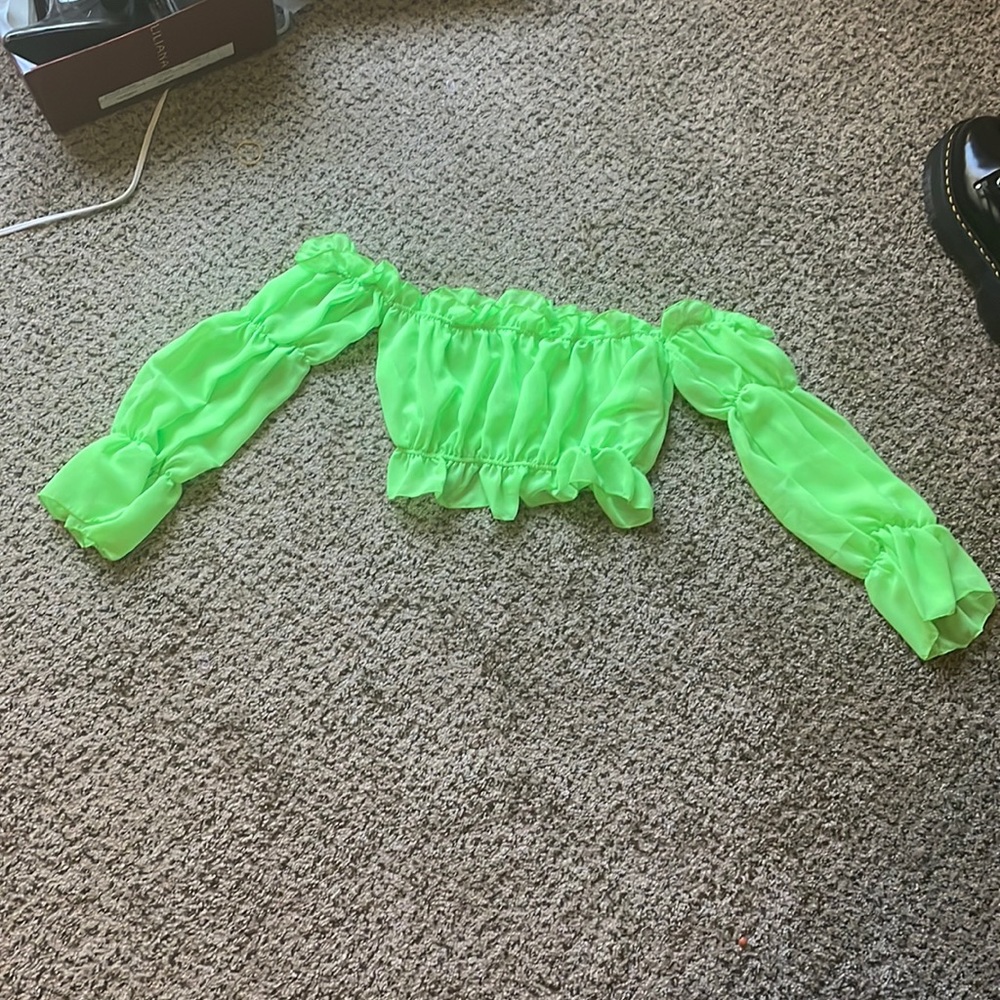 Off the shoulder blouse size Medium